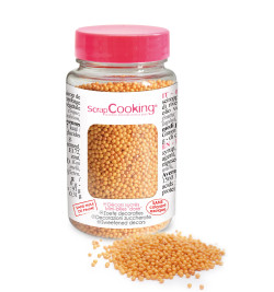 Gold mini sugar sprinkles 80g