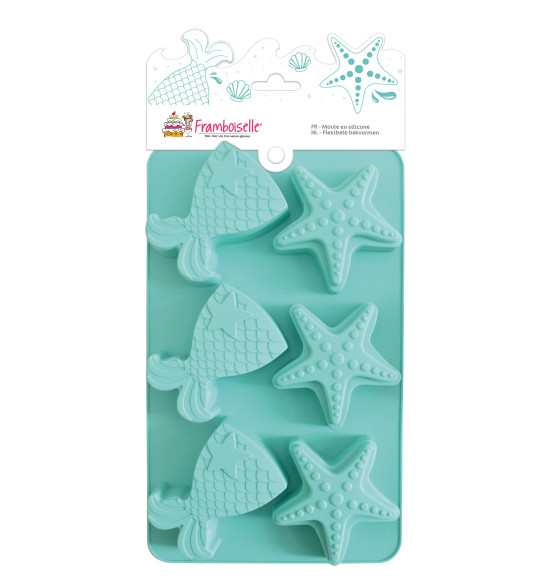 Moule silicone multi sirène