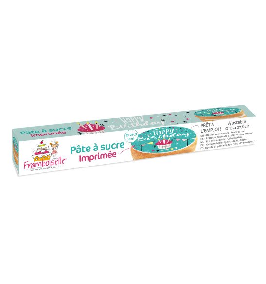 copy of Rouleau pâte à sucre Bleu prêt à l'emploi 430g copy of Rouleau pâte à sucre Bleu prêt à l'emploi 430g